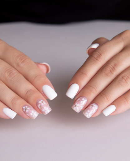 Beautiful manicure results from VSL Nail Spa Lone Oak