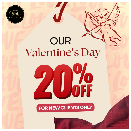 Weekday special deals on manicure and pedicure at VSL Nail Spa Lone Oak